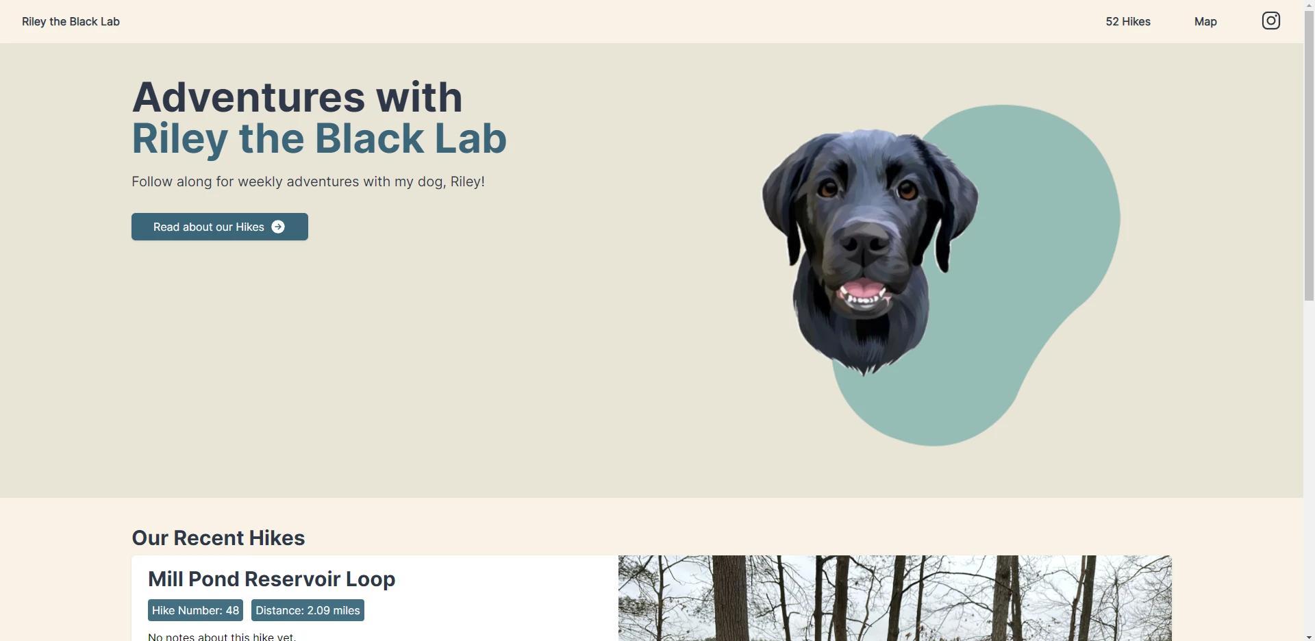 black lab riley website